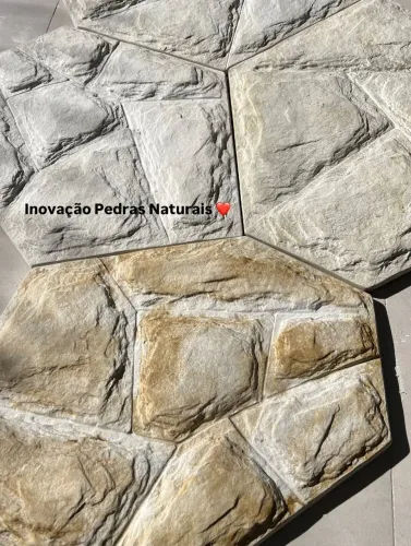 Placas 3D "Pedras Naturais II"