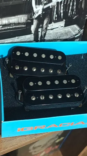 Par de Captadores Humbucker DMT Design (Retirados de Guitarra Dean)