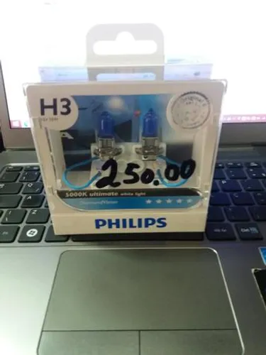 Lâmpada philps h3 5000k ultimate White Light