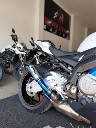 Escapamento Esportivo Racing GP Titânio Lougan Rs BMW S1000RR (12x S/Juros)