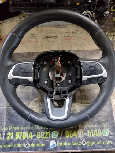 Volante Direção C/comandos Jeep Compass/Fiat Toro 2017/2019