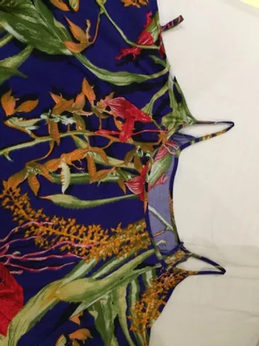 Vestido de verão novo estampado