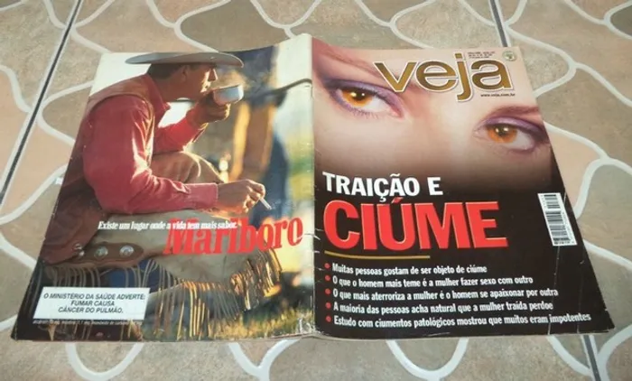 Revista Veja 14 Junho 2000 Traição E Ciúme. Para Colecionadores. 