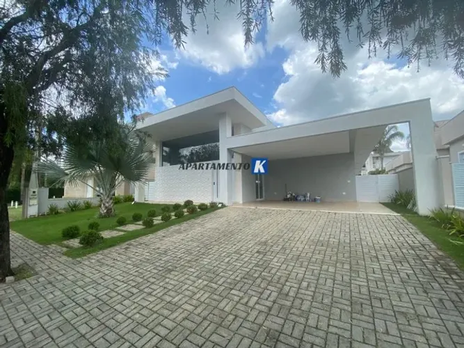 Casa Condomínio SHAMBALA 2 - VENDA - Alto Padrão Térrea 343m², NUNCA HABITADA - terreno 68