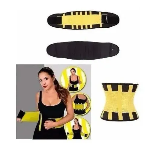 Cinta Faixa Neoprene Abdominal Auxiliar Redução De Medidas