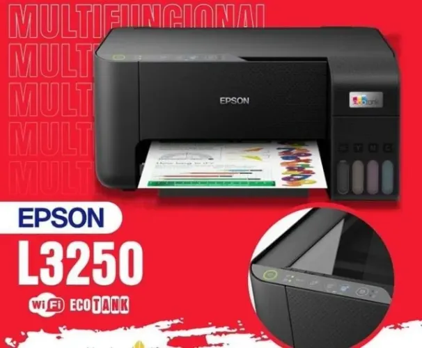 impressora epson l3250 ecotank copia scanner wifi zero 