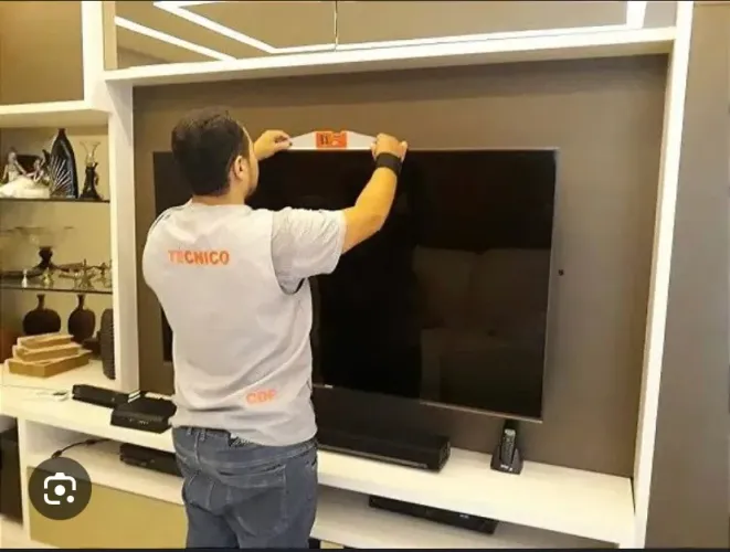 Instalação e configuração de tv