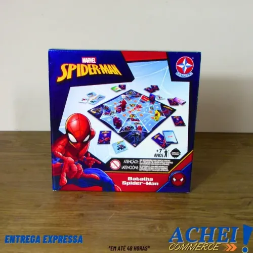 Batalha Estrela Spider Man - Novo
