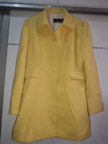Casaco Zara Amarelo Feminino