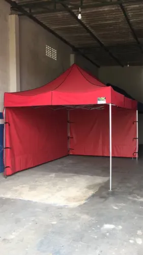 Tenda sanfonada 4,5x3 No NYLON NOVA