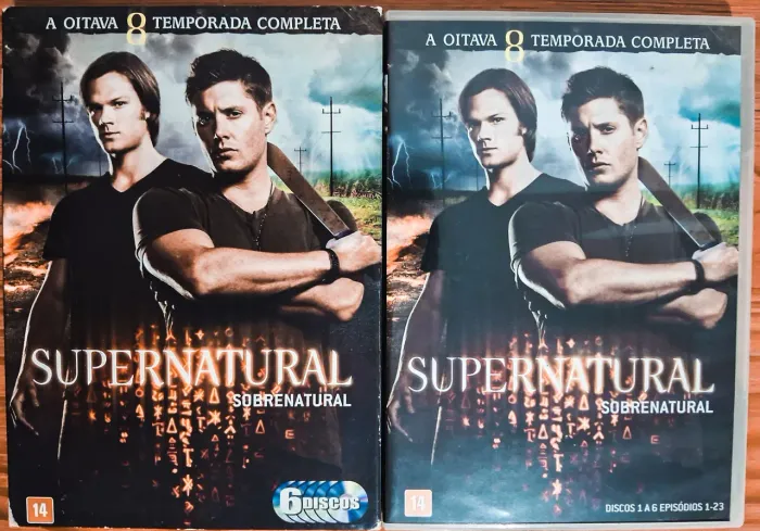 Série Sobrenatural (Supernatural) Temporada 8 DVD