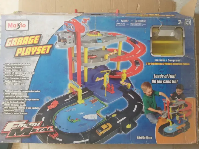 Garage Playset Maisto Fresh Metal
