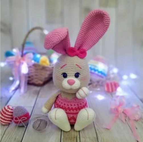 Coelha Amigurumi Crochê 