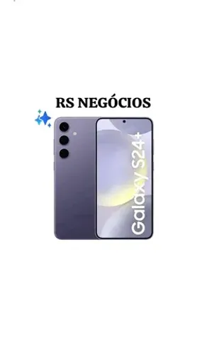 (Barato) Samsung S24+ 256gb, Lacrado + NF (Até 12x)