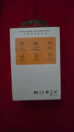 Microfone wireless profissional 