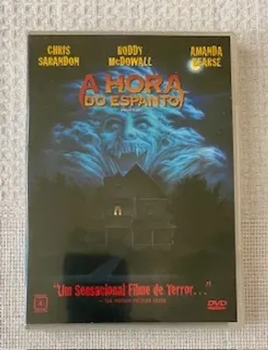 DVD A Hora do Espanto (Direção Tom Holland / William Ragsdale, Chris Sarandon) Com encarte