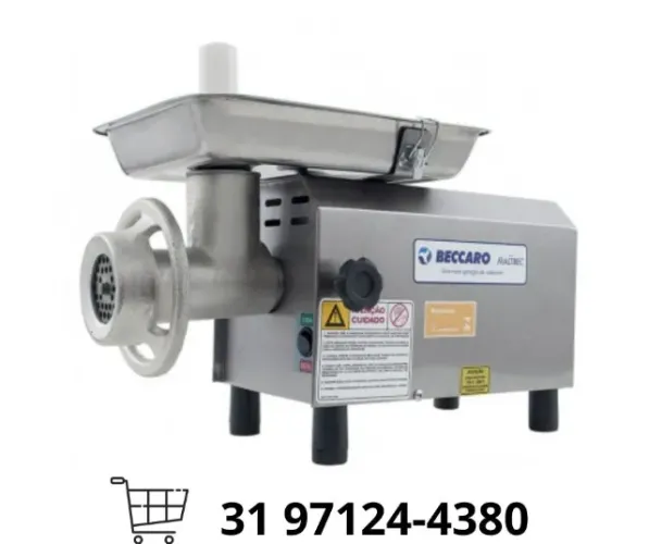 Moedor de Carne Beccaro Boca 8 Profissional
