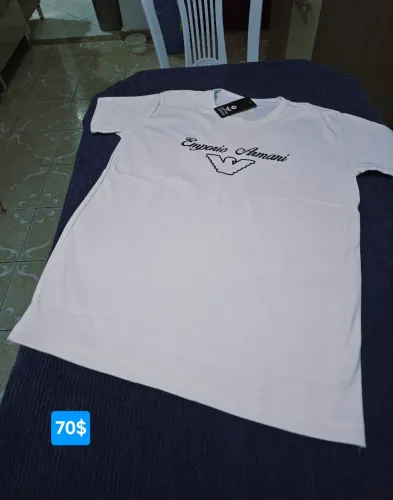Camisa Grife peruana elastano da Empório Armani M