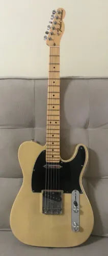 Guitarra fender telecaster american special cor vintage blonde