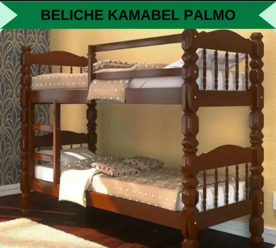 Beliche Camabel Palmo em Madeira Maciça