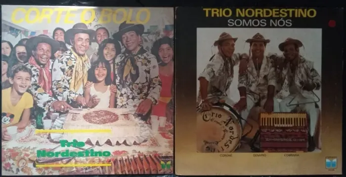 LPs Disco vinil - Trio Nordestino - Forró das antigas - tenho 6 discos-leia todo o anuncio