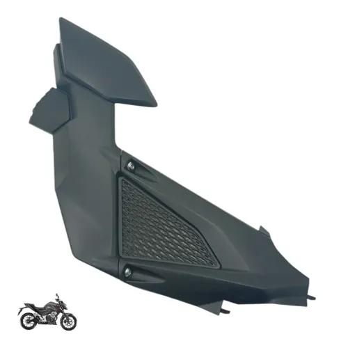 Carenagem Lateral Traseira Esquerda Cb 300f 2023 A 2025 Preto