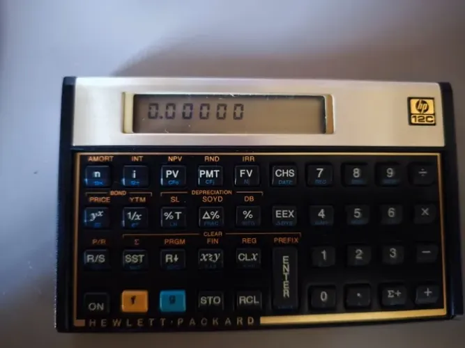 Calculadora financeira HP 12C