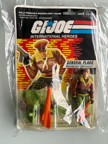 Gi joe Gereral Flagg Funskool 