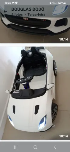 Aluguel de carrinho infantil Jaguar 