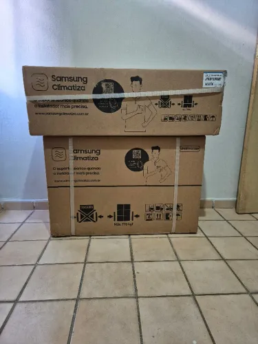 Ar Condicionado Split Inverter Windfree Connect Samsung 12000 Btus Frio(Lacrado, Garantia)