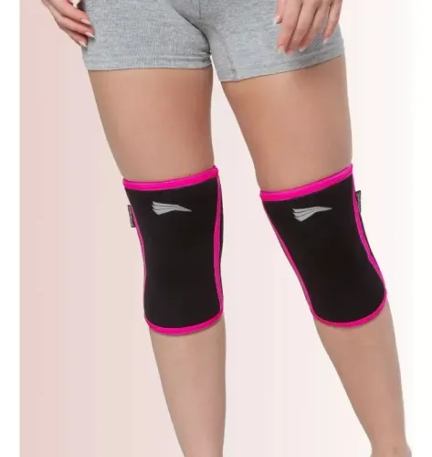 Joelheira Neoprene 7mm Premium Crossfit Academia - Pink