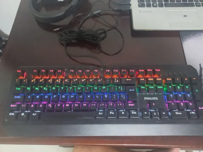 Teclado Mecânico Gamer Philips
