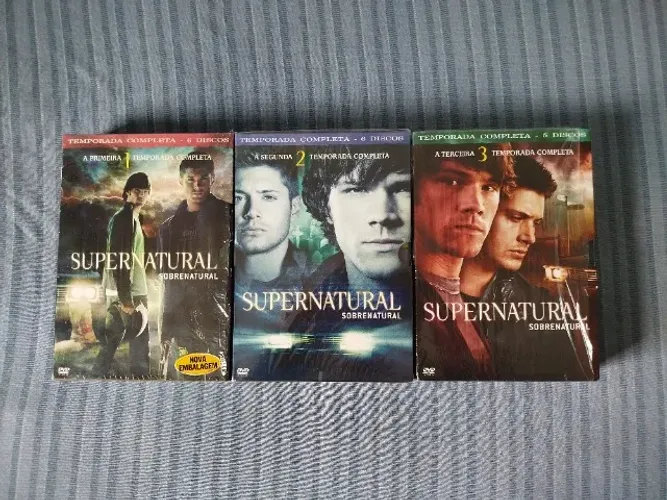 Dvd Supernatural 3 Primeras Temporadas Completas