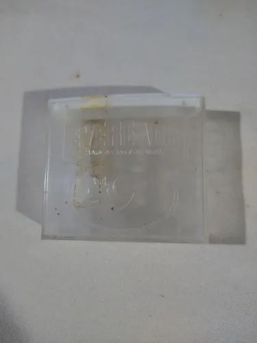 Antiga embalagem das pilhas Eveready.