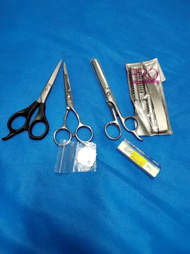 Kit de Tesouras para cabeleireiro 