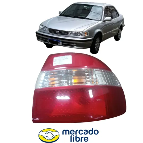 Lanterna Traseira Lado Direito Corolla 1999 2000 2001 Direito/passageiro
