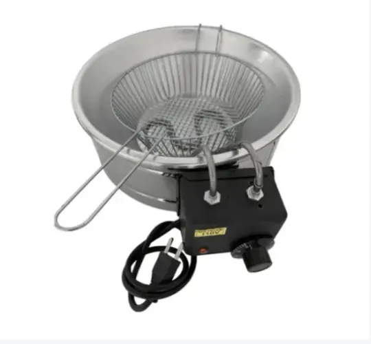 Fritadeira Tacho Elétrico 5 Litros 220v Batata, Pasteis e Salgados