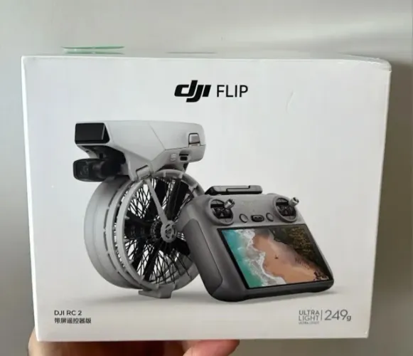 DRONE DJI FLIP NOVO/LACRADO