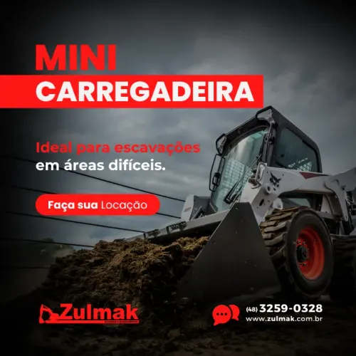 CARREGADEIRA S130 BOBCAT - LOCAÇÃO.