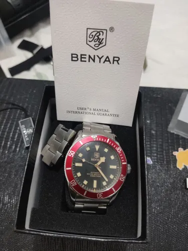 Relógio Benyar Automático - Design Clássico