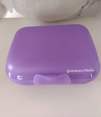 Snack Lilás Pequeno - Tupperware Importada