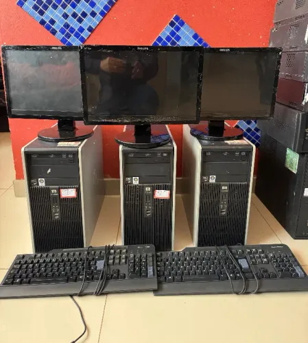 Computador Completo Hp barato, 4gb, ssd 120gb, monitor 16, wifi, teclado, mouse e cabos