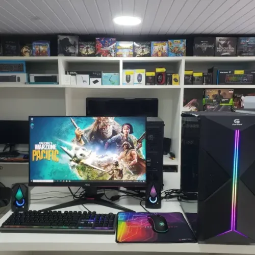 PC GAMER Intel Core i5 12ª Geração 32GB RAM RGB DDR4 SSD 512GB