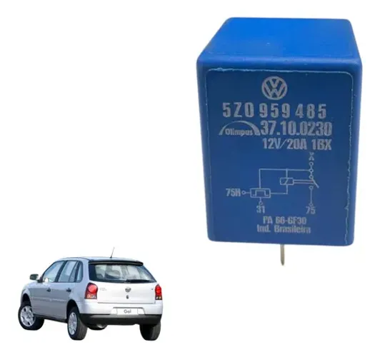 Rele Desembacador Vidro Traseiro Volkswagen Gol 2007 10 2012
