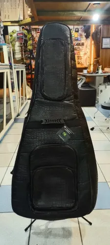 Capa para violão Folk de Couro Reconstituído Newkeepers