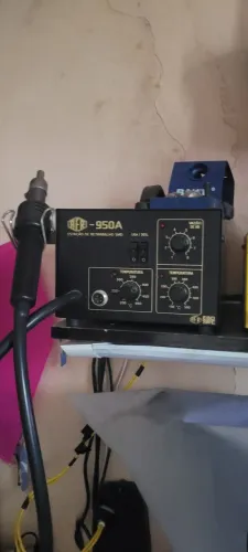 Vendo estação de retrabalho AFR-950A 2x1 funcionando perfeitamente