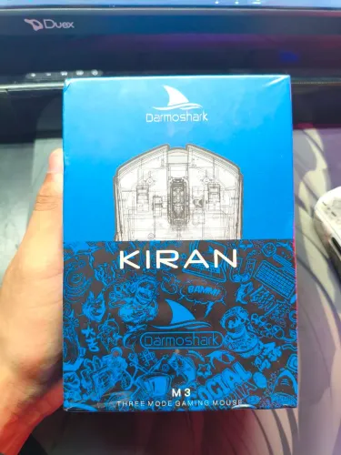 Darmoshark kiran M3 8k preto lacrado