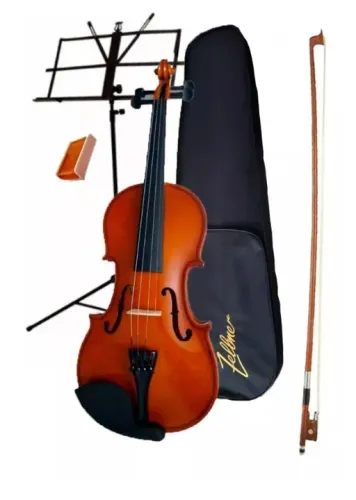 kit Completo com Estante para Partituras e Violino