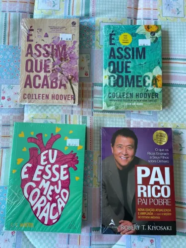 Livros novos lacrados - R$35 cada.