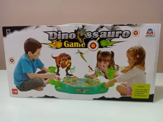 Dinossauro Dino Game com Acessórios - Braskit